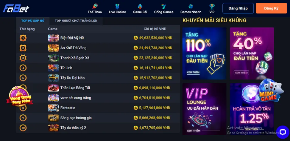 Dịch vụ hỗ trợ khách hàng của Bet789